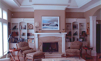 Living Room Fireplace